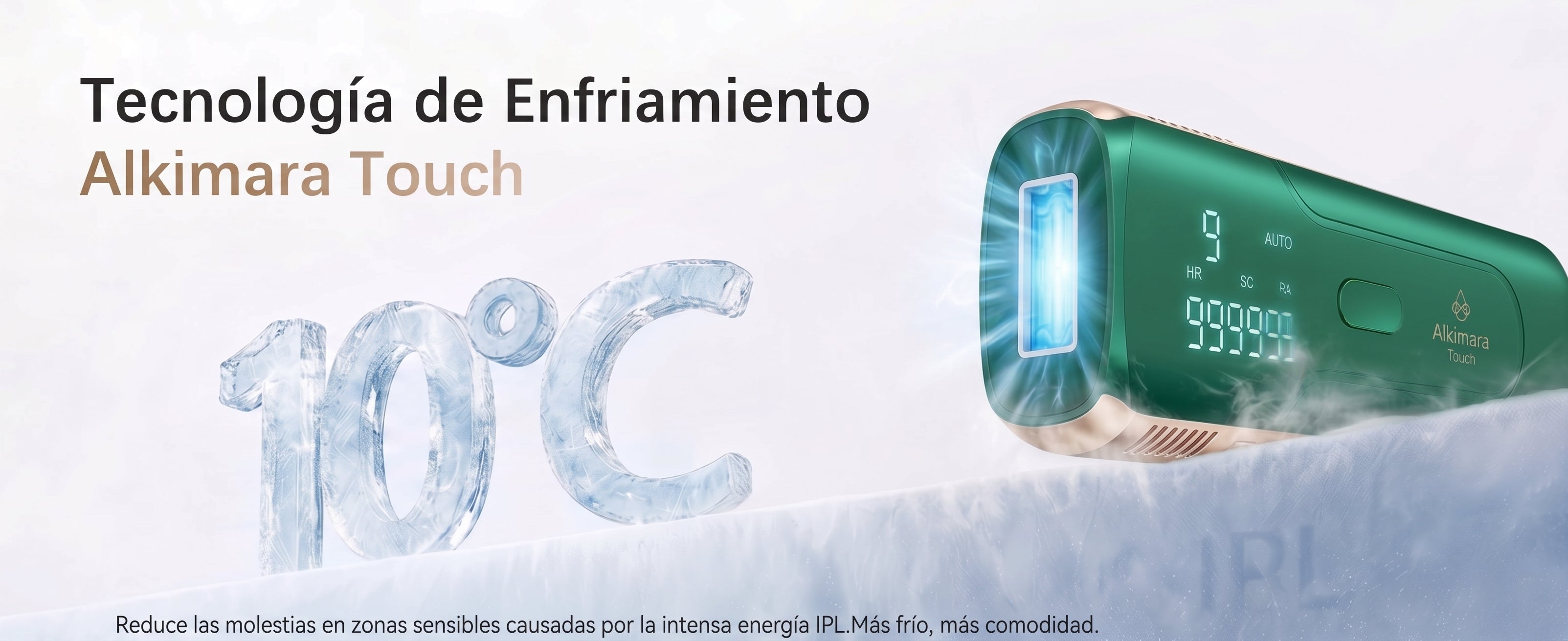Tecnología de Enfriamiento Alkimara Touch 10°C