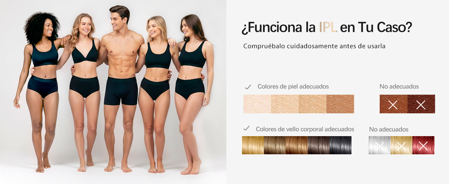 Tabla de Compatibilidad de Tonos de Piel y Vello Corporal Alkimara
